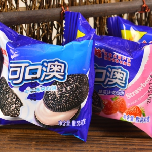 可口奧牛奶味夾心餅
